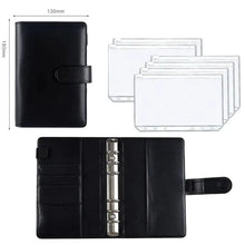 Load image into Gallery viewer, A6 Deluxe Leather Finance Organizer