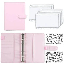 Load image into Gallery viewer, A6 Deluxe Leather Finance Organizer