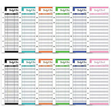 Load image into Gallery viewer, A6 Deluxe Leather Finance Organizer