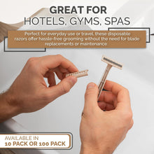 Load image into Gallery viewer, Eco-Friendly Disposable Razor – Sustainable Shaving Made Simple