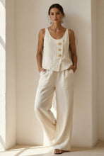 Load image into Gallery viewer, Women's Sleeveless Tank Top & Pants Two-Piece Set