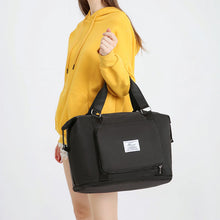 Load image into Gallery viewer, Folding Travel Bags For Backpack Handbag Sholder Bag Gym Fitness Weekender Overnight Women