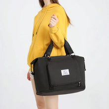 Load image into Gallery viewer, Folding Travel Bags For Backpack Handbag Sholder Bag Gym Fitness Weekender Overnight Women