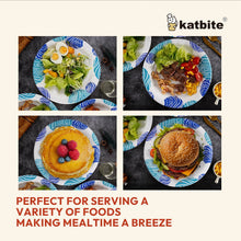 Load image into Gallery viewer, Round 9-Inch Biodegradable Compostable Paper Plates – 50 Count