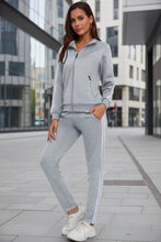 Load image into Gallery viewer, Women’s Fashionable Printed Sports Long-Sleeve Hoodie Set
