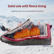 Load image into Gallery viewer, Women’s Warm Padded Lightweight Cotton Boots – Cozy Winter Non-Slip Outdoor Ankle Boots