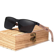 Load image into Gallery viewer, Luxury Bamboo Wood Design Polarized Elegant High Quality Men Sunglasses Mirror Lens Handmade Fashion UV400 Eyewear Accessories