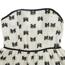 Load image into Gallery viewer, Shoulder Strap Bow Decoration With Bow Print Elegant Summer Dress