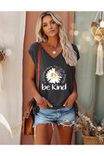 Load image into Gallery viewer, 2-Pack Wildflowers Graphic Print V-Neck Tee Tops