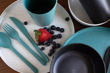 Load image into Gallery viewer, Mainstays 28-Piece Eco-Friendly Recycled Plastic Dinnerware Set
