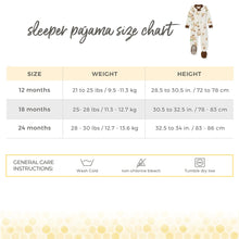 Load image into Gallery viewer, Burt's Bees Baby Baby Boys' Pajamas, Zip-Front Non-Slip Unisex Footed Sleeper Pjs, Organic Cotton 18 Months St Bernard Dog 1 - # BOAA11710014