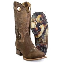 Load image into Gallery viewer, Tin Haul Guitar - Men's Leather Cowboy Boot
