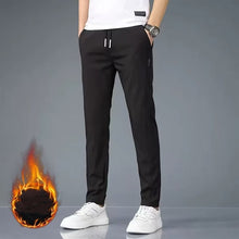 Load image into Gallery viewer, 🧊 Men's Ice Silk Plus Size Straight-Leg Pants