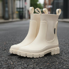 Load image into Gallery viewer, Women’s Waterproof Height-Increasing Rain Boots