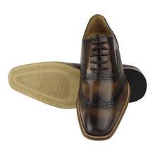 Load image into Gallery viewer, Aaron Leather Oxford Style Dress Shoes