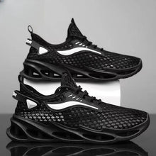 Load image into Gallery viewer, Men's Lace-up Sneakers Mesh Sports Shoes Fashion Hollow-sole Low Top Running Shoes