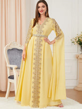 Load image into Gallery viewer, Women's Skirt Splicing Extra Long Sleeve Dress
