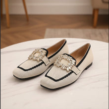 Load image into Gallery viewer, Vintage Suede Round-Toe Gommino Loafers — Women’s Driving Style