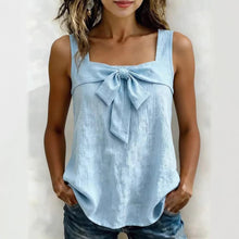 Load image into Gallery viewer, Women's Square-Neck Wide-Strap Sleeveless Tank Top