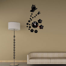 Load image into Gallery viewer, Acrylic Clocks Watch Wall Clock Modern Design 3D Mirror Watches Home Decoration Living Room 3D Mirror Surface Wall Clock Creative Mute Wall Stickers for Home Living Room Office Decoration Gifts