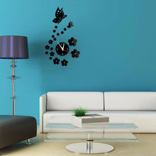 Load image into Gallery viewer, Acrylic Clocks Watch Wall Clock Modern Design 3D Mirror Watches Home Decoration Living Room 3D Mirror Surface Wall Clock Creative Mute Wall Stickers for Home Living Room Office Decoration Gifts