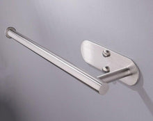 Load image into Gallery viewer, Adhesive Paper Holder Gold 304 Stainless Steel Stand Toilet Paper Towel Rack Tissue Roll Hanger For Kitchen Bathroom Free Nail Stainless Steel Toilet Tissue Roll Holder Sticky Hand Towel Hanger Vertical Or Horizontal No Drilling
