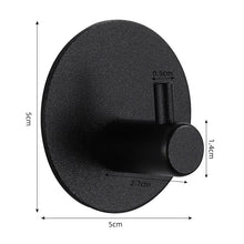 Load image into Gallery viewer, Adhesive Wall Hooks Mounted Door Key Cloth Coat Bathroom Robe Hanger Kitchen Hardware Rack Shelf Bag Hook Organizer For Hanging Bathroom Toilet Sticky Hook