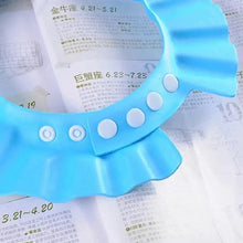 Load image into Gallery viewer, Adjustable Baby Shampoo Cap Shower Kids Bath Visor Head Baby Colorful Ear Protection For Bath Time