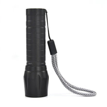 Load image into Gallery viewer, Adjustable Rechargeable LED USB Portable Focus Light Zoomable LED Tactical Flashlight High Lumens Zoomable Waterproof Flashlight Mini Torch For Camping Hiking
