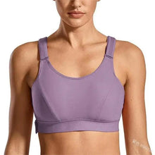 Load image into Gallery viewer, Adjustable Woman Modern Sports Bra Sportswear Crop Top Belt Zipper Yoga Running Comfortable Bras Push Up Gym Equipment