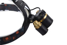 Load image into Gallery viewer, Adjustable Zoomable Headlamp Ultra Bright Rechargeable LED Bright High Lumen Head Lights Head Lamp Waterproof Flashlight For Outdoor Cmaping Fishing Hiking Biking Fishing Headlamp Running Headlamp