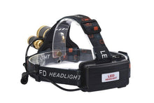 Load image into Gallery viewer, Adjustable Zoomable Headlamp Ultra Bright Rechargeable LED Bright High Lumen Head Lights Head Lamp Waterproof Flashlight For Outdoor Cmaping Fishing Hiking Biking Fishing Headlamp Running Headlamp
