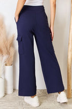 Load image into Gallery viewer, RISEN Drawstring Relaxed Cargo Wide Leg Pants