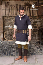 Load image into Gallery viewer, Short Sleeve Tunic Aegir Grey