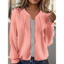 Load image into Gallery viewer, Bomber Jackets For Women Cute Jacquard Coats Lightweight Zip Up Jackets