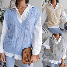 Load image into Gallery viewer, Women’s Hollowed Out Knit Vest