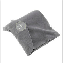 Load image into Gallery viewer, Airplane Car Neck Pillow Travel Comfy Sleep Orthopedic Cervical Pillow for Neck Pain V C Shape No Inflatable Back Pain Support Memory Foam Travel Car Neck Pillows Ease Fatigue Cushion Provides Full Neck and Chin Support. Compressible