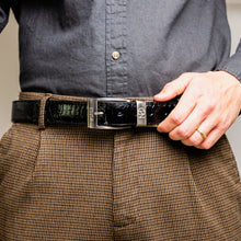 Load image into Gallery viewer, Alessio Belt Black