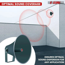 Load image into Gallery viewer, All-Weather 16-inch PA Speaker Horn