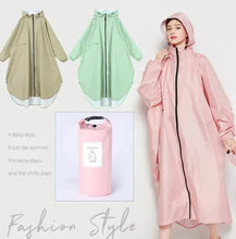 Load image into Gallery viewer, All-Weather Cyclist Raincoat