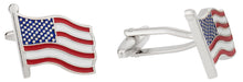 Load image into Gallery viewer, American Flag Cufflinks