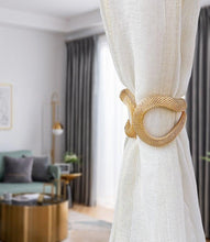 Load image into Gallery viewer, Angel's Wing Curtain Strap Modern Simple Curtain Clip Without Punching And Installation Of Metal Decorative Curtain Buckle Curtain Tiebacks Clips For Window Drapes Holdbacks Decorative Sheer Curtain Tiebacks For Girl' Room