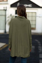 Load image into Gallery viewer, Cowl Neck Waffle Knit Sweater