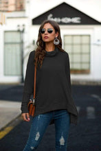 Load image into Gallery viewer, Cowl Neck Waffle Knit Sweater
