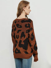 Load image into Gallery viewer, Leopard Print Sweater