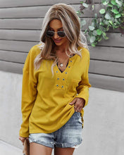 Load image into Gallery viewer, Faux Button Placket Sweater
