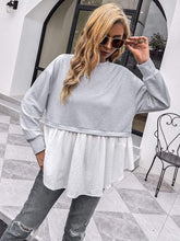 Load image into Gallery viewer, Double Layered Sweater Top