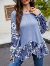 Load image into Gallery viewer, Two Tone Paisley Print Sweater