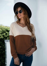 Load image into Gallery viewer, Two Tone Lux Sweater