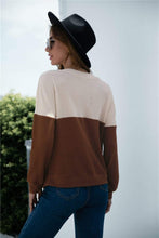 Load image into Gallery viewer, Two Tone Lux Sweater